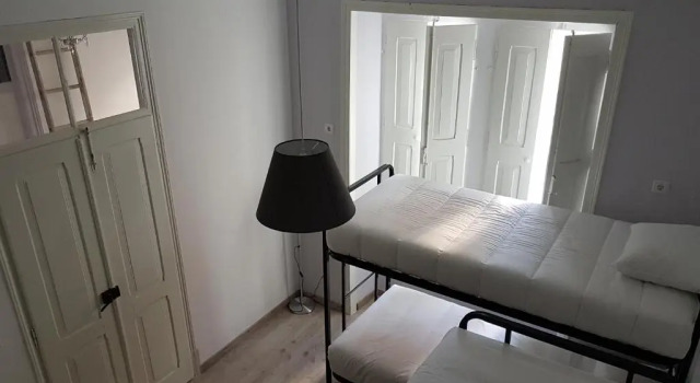 Кровать в общем номере Hostel A Casa da Árvore
