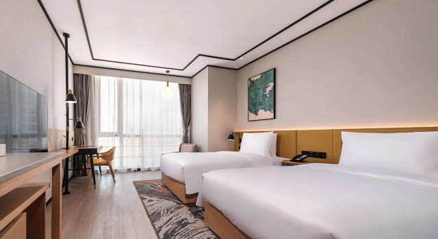 Двухместный номер Standard Hilton Garden Inn Hefei Binhu New District