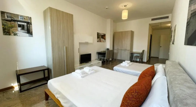 Двухместная студия EGO Residence Ferrara & City Center Apartment