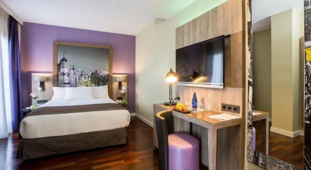 Двухместный номер Deluxe Leonardo Hotel Madrid City Center