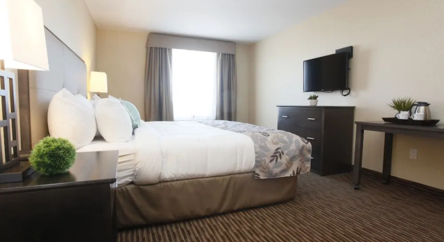 Люкс Deluxe c 1 комнатой Pomeroy Inn & Suites at Olds College