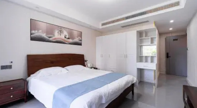 Люкс с 4 комнатами с видом на сад Huiguan·Living Seaview Smart Homestay