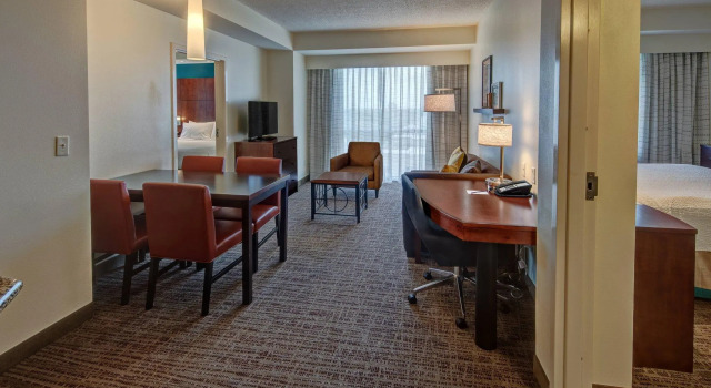 Люкс с 2 комнатами Residence Inn Norfolk Downtown
