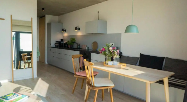 Апартаменты Ferienwohnung "Muntere Flunder"