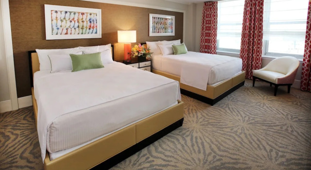 Четырёхместный номер Deluxe Resorts Casino Hotel Atlantic City