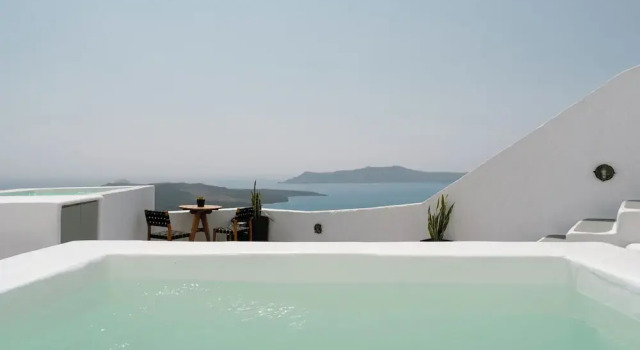 Номер Standard Anemos Fira Caldera View
