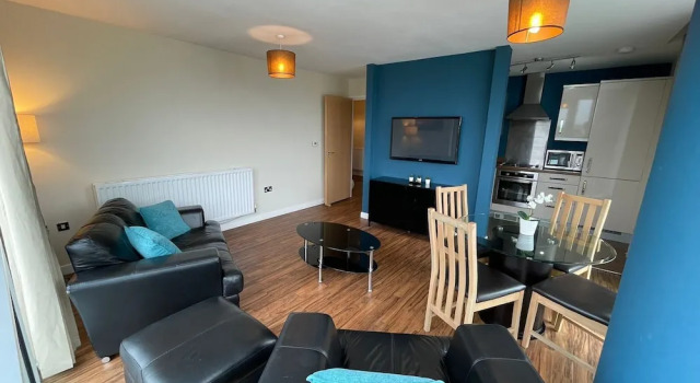 Апартаменты Milton Keynes City Center 2 bed