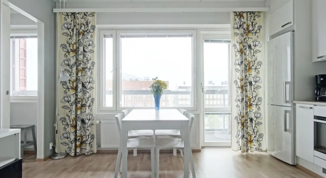 Апартаменты c 1 комнатой с балконом Kotimaailma Apartments Oulu