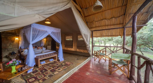 Трёхместный номер Standard Sentrim Mara Game Lodge