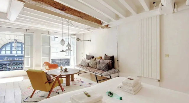 Appartement in the Heart of Paris Saint Germain, Забронировать Апартаменты/квартира Апартаменты Парижа, рядом с Лувр — Риволи, Апартаменты/квартира