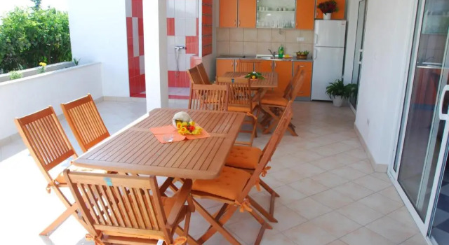 Кровать в общем номере Hostel Villa Zorana
