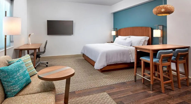Двухместный номер Standard Element by Marriott Santa Clara