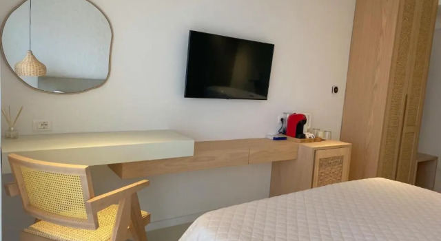 Двухместный номер Deluxe с балконом и с видом на море Dimitri Hotel