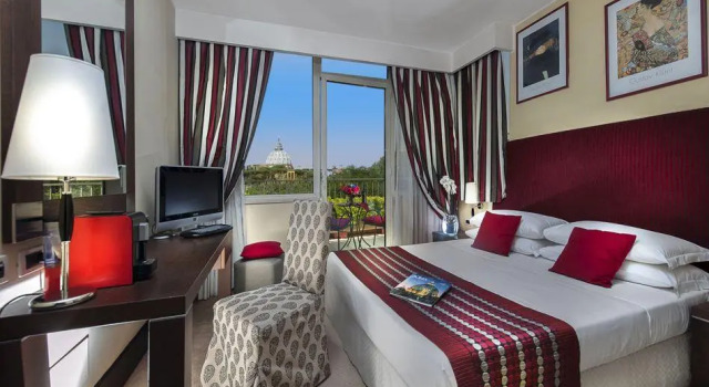 Camera doppia Superior con balcone Cardinal Hotel St. Peter