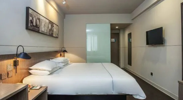 Двухместный номер Deluxe Jinjiang Inn Yangzhou Siwangting Road