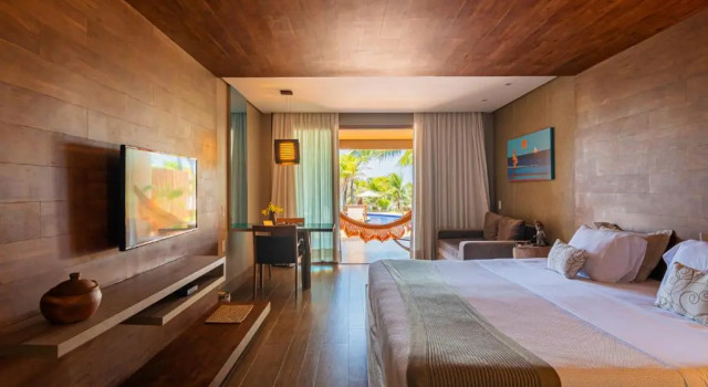 Люкс с видом на бассейн Carmel Charme Resort