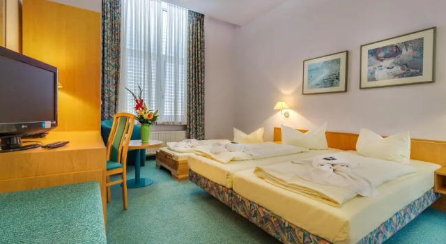 Трёхместный номер Standard Hotel Alte Klavierfabrik Meißen