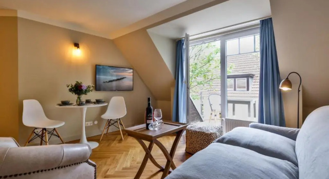 Апартаменты с балконом Mimosa House