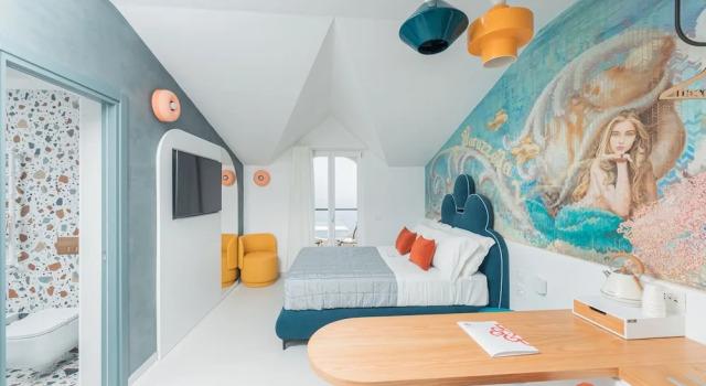 Albergo Dipinto Bacco Furore