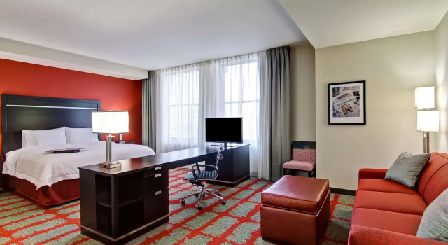 Номер Standard Hampton Inn and Suites Cincinnati - Downtown