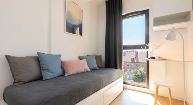 Апартаменты Classic с 2 комнатами с балконом и с видом на реку Flatbook - City Center SPA Apartments Toruńska