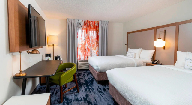 Четырёхместный номер Standard Fairfield Inn & Suites by Marriott Bend Downtown