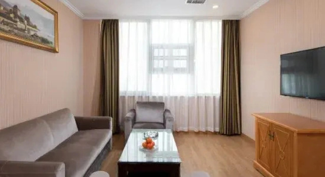 Двухместный люкс Business с видом на улицу Atour Hotel Chengdu Chunxi Road Tianfu Square Subway Station
