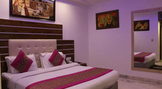 Двухместный номер Deluxe Hotel All Iz Well - Just a min away from New Delhi Railway Station