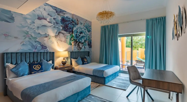 Номер Luxury с 3 комнатами GLOBALSTAY. Sarai Private Pool Homes and Villas