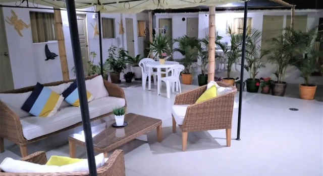 Bett im Wohnheim Icthus Paracas