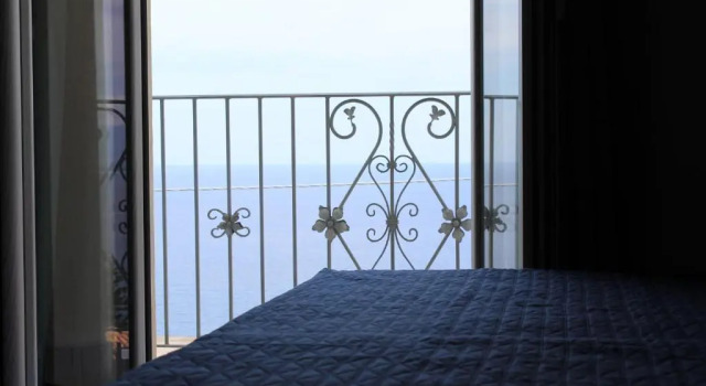 Standard Doppel Zimmer mit Balkon und mit Meerblick Residenza Vinci Room & Suite