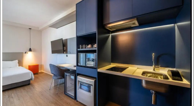 Двухместные апартаменты Superior Mercure Sao Paulo Barra Funda