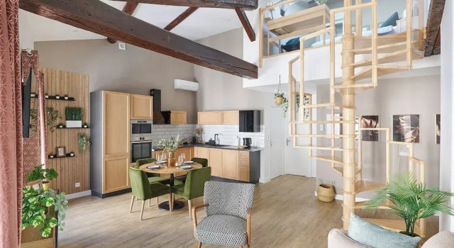 Номер Luxury Дуплекс с 2 комнатами Le Flourens by Béziers 1609 Residences