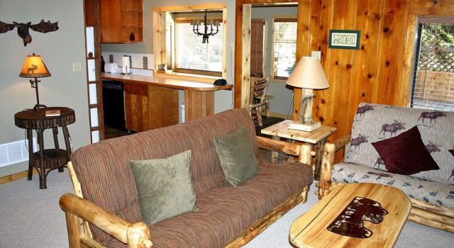 Lazy R Cottages: 9, Забронировать Отель Эстес-Парк Rocky Mountain National Park, рядом с Trout Haven Fishing Pond