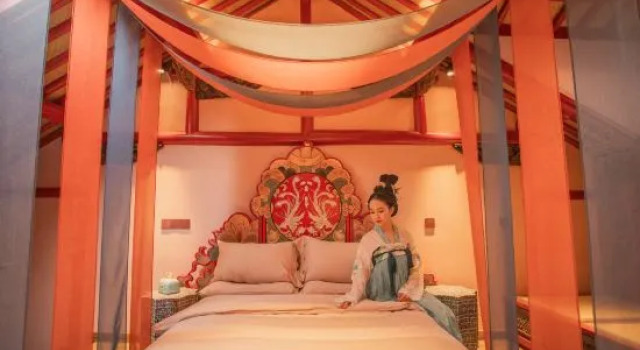 Двухместный люкс Дуплекс Pinheju | Yanyu Cultural Retreat Hot Spring Resort (Dongguan Street Branch)