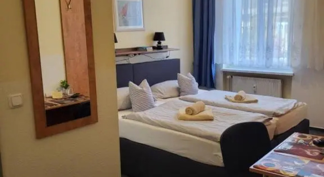 Standart çift kişilik oda Pension Hubertus