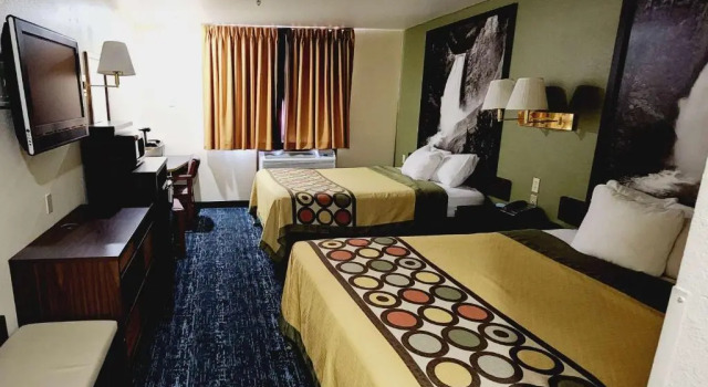 Четырёхместный номер Standard Super 8 by Wyndham Rawlins Wyoming