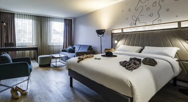 Двухместный семейный номер Standard ibis Styles Bielefeld City