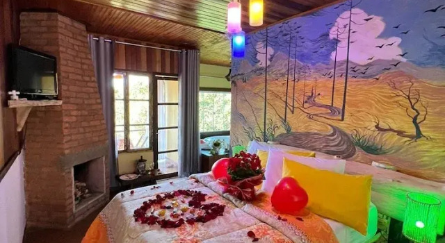 Семейное шале Pousada Bella Vista