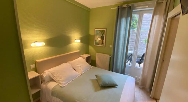 Двухместный номер Economy Hôtel de charme & SPA Villa Cosare sur la promenade bord de plage 20m de la mer