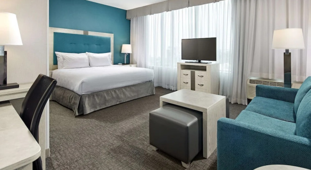 Двухместная Studio Suite Accessible Homewood Suites By Hilton Long Beach Airport