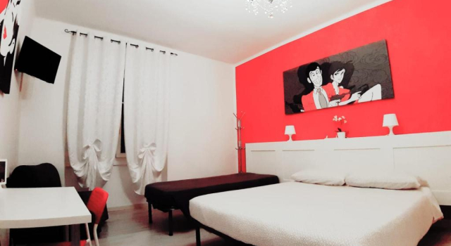 Четырёхместный номер Standard B&B Lupin Trento