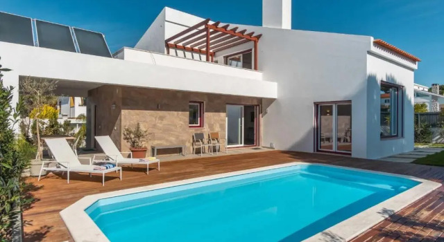 Коттедж LV Premier LA2 pool, AC, garden, sea view