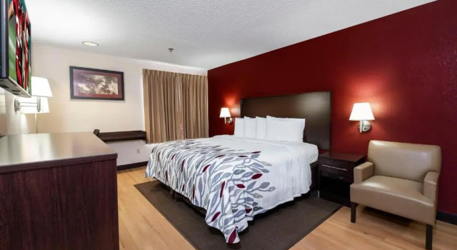 Двухместный номер Superior Red Roof Inn Knoxville Central - Papermill Road