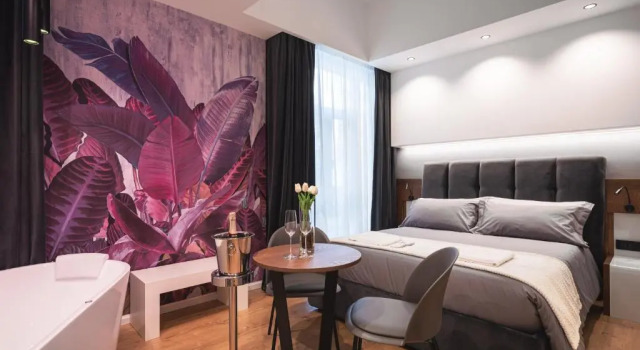 Номер Deluxe Chamur Luxury Suites & Jacuzzi in Palermo