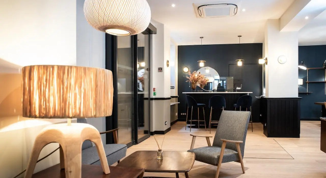Кровать в общем номере Hôtel Des Arts-Bastille