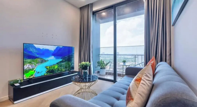 Клубный люкс Premium с 3 комнатами с балконом и с видом на бассейн Parkland Riverside Luxury Vacation
