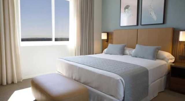 Двухместный номер Deluxe с красивым видом из окна Riu Plaza España