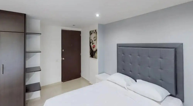 Estudio De Lujo La Frontera Piso 2 Con Balcon, Prenota Appartamento El Poblado 