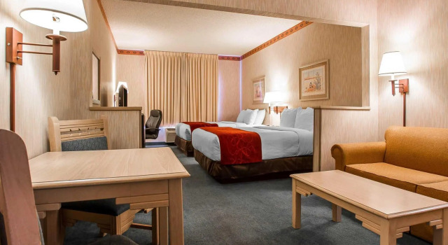Двухместный люкс Comfort Suites Peoria Sports Complex